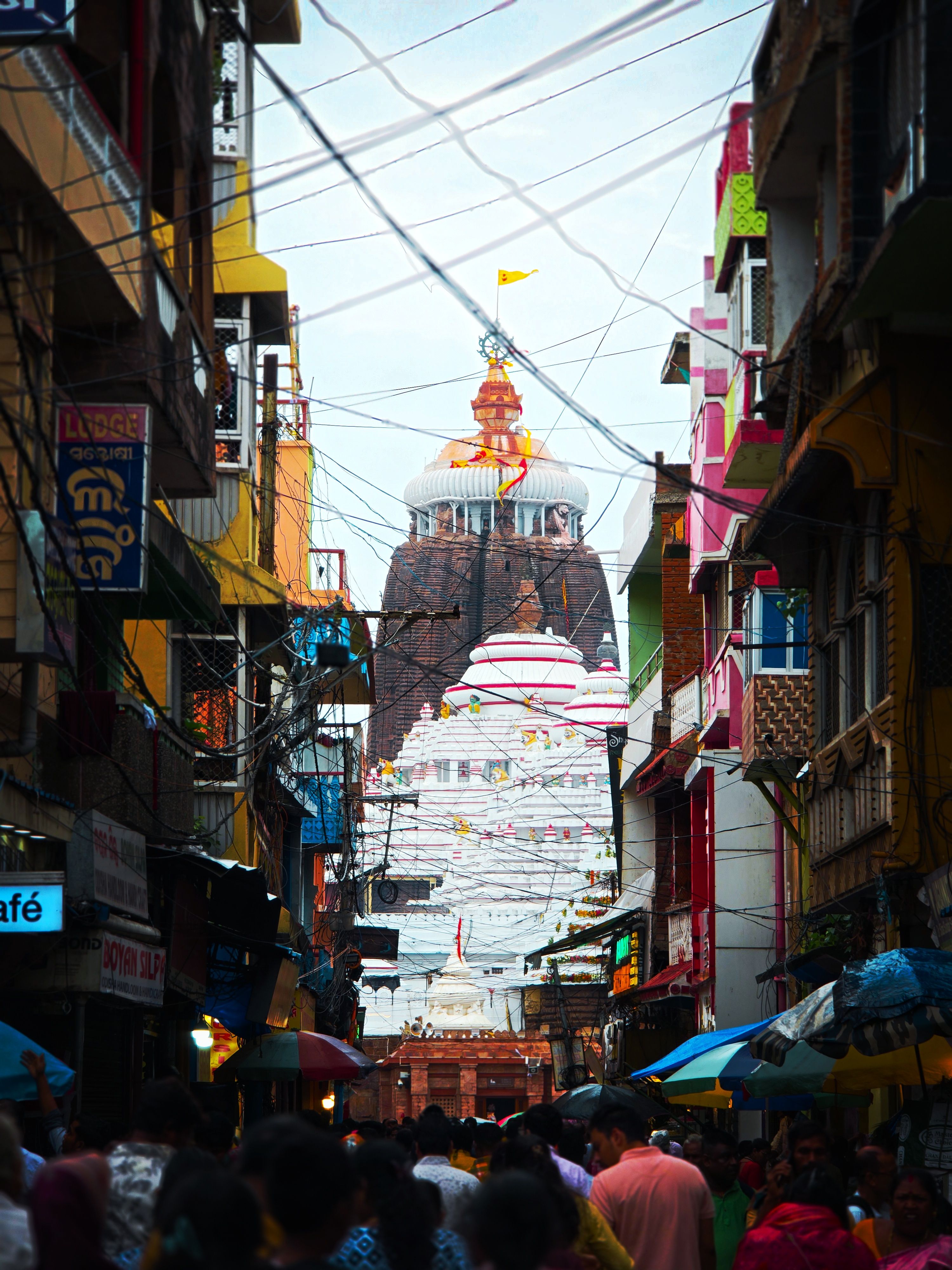 Jagannath Temple Puri street view